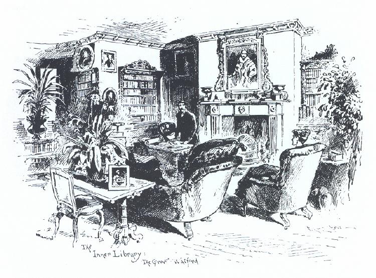 The present lounge in earlier guise