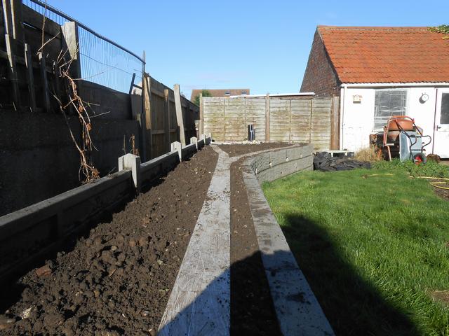 Trackbed installed