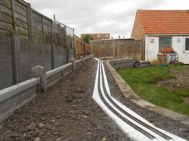 Tracklaying continues